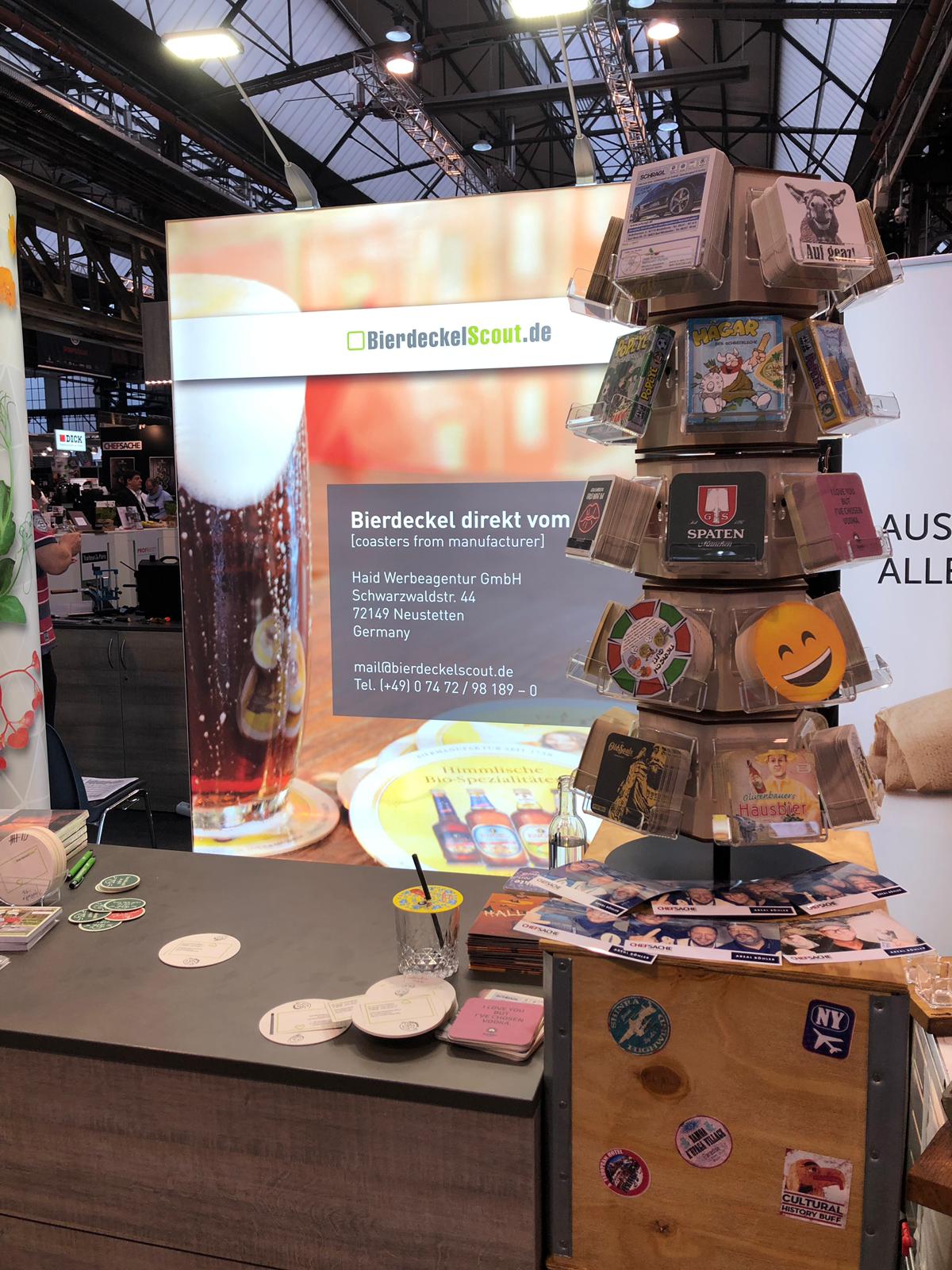 BierdeckelScout auf der CHEF Messe Düsseldorf